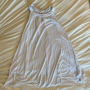 Kimchi Blue White Flowy Tank Top